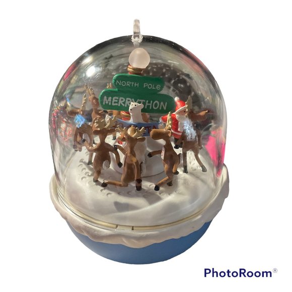 Hallmark Keepsake Ornament Christmas North Pole Merrython 1993 - Picture 1 of 8